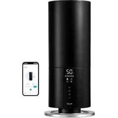 Duux Beam Mini 2 Humidifier Black - Compact & Stylish Moisture Solution for Your Home